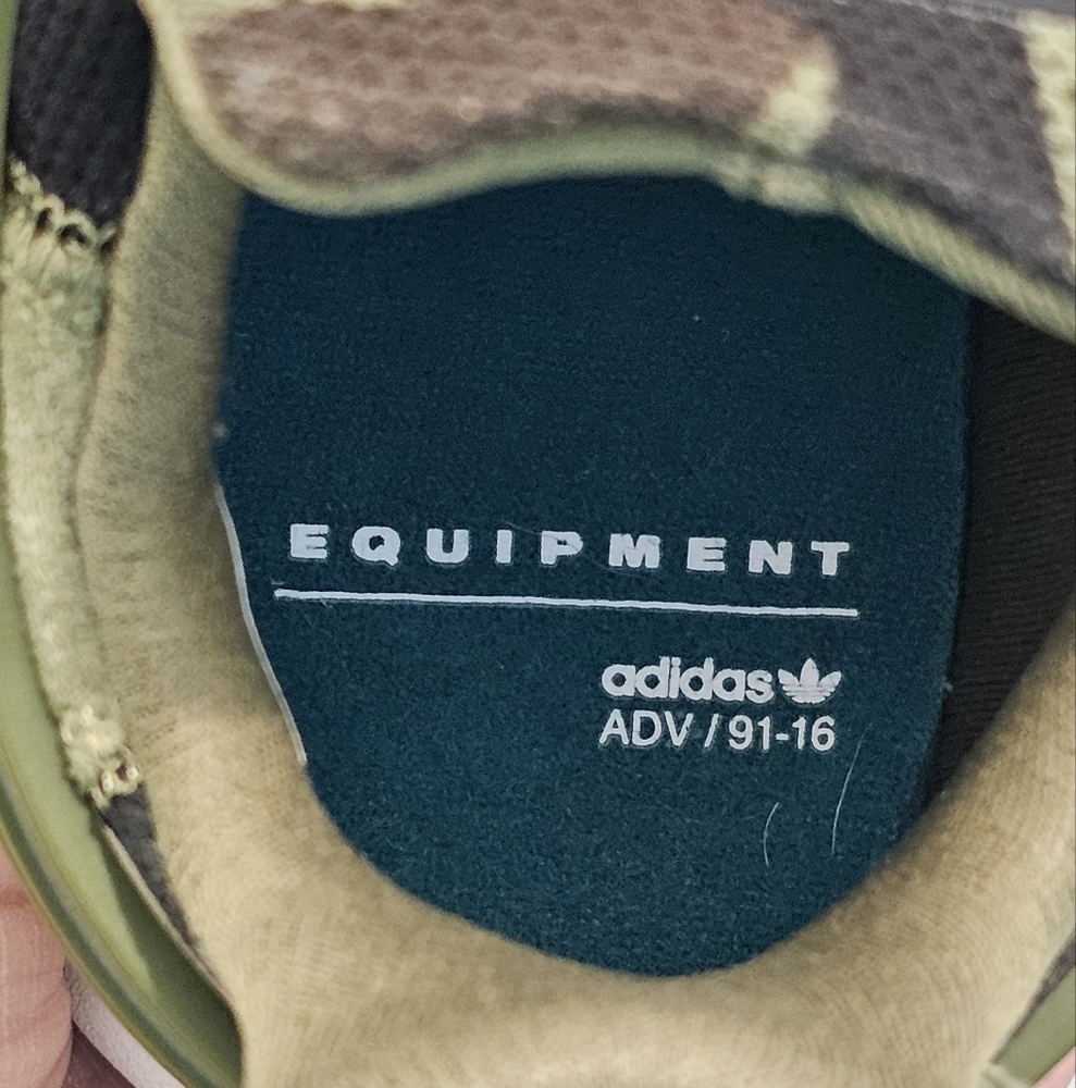 adidas EQT Support Equipment ADV 91-16 Athletic Sneakers, Youth 7/Man 7 - Picture 8 of 12